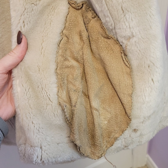 Vintage Genuine Leather Shearling Coat - Picture 12 of 16